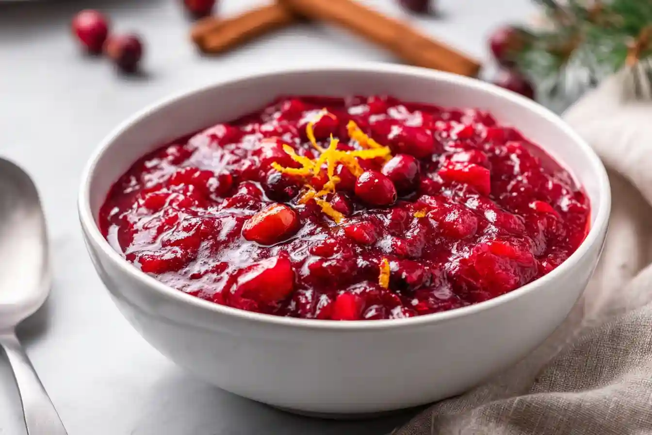 Fresh & Flavorful No-Cook Cranberry Sauce: Make Ahead Magic