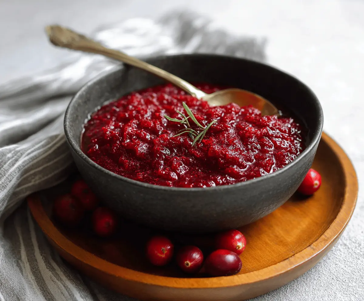 Skip the Stove: Quick No-Cook Cranberry Sauce for Easy Holidays